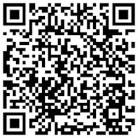a black and white qr code